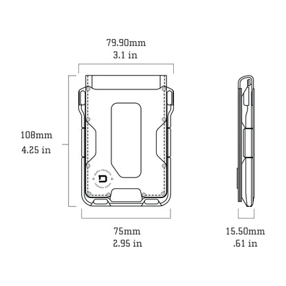 DANGO M1 MAVERICK™ BIFOLD WALLET - 4 POCKET BIFOLD LEATHER - Angler's Pro Tackle & Outdoors