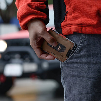 DANGO M1 MAVERICK™ WALLET - SPECIAL EDITION - SLATE GREY - SINGLE POCKET LEATHER - Angler's Pro Tackle & Outdoors