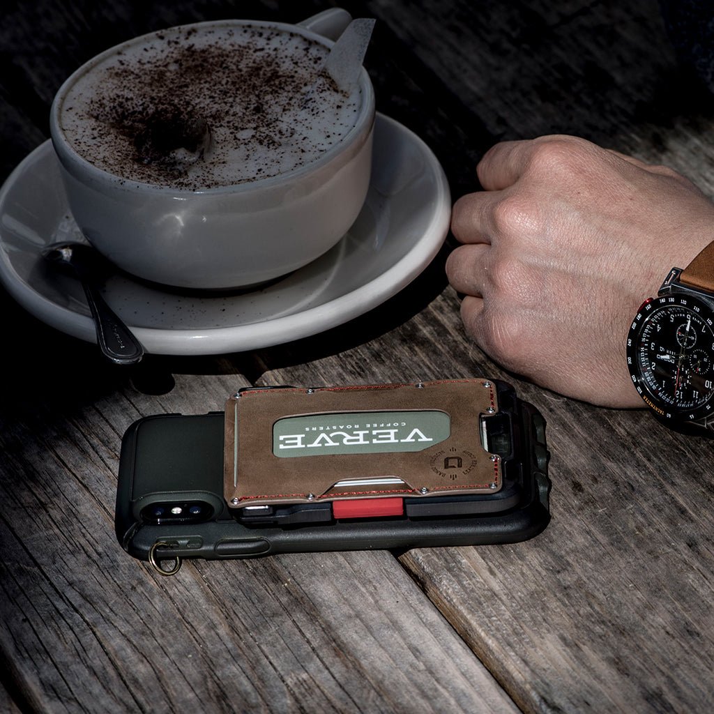 DANGO M1 MAVERICK™ WALLET - SPECIAL EDITION - SLATE GREY - SINGLE POCKET LEATHER - Angler's Pro Tackle & Outdoors