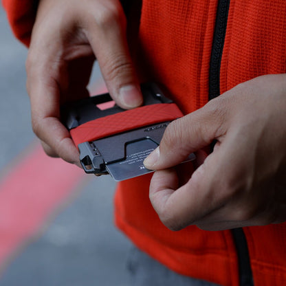 DANGO M1 MAVERICK™ WALLET - SPECIAL EDITION - SLATE GREY - SINGLE POCKET LEATHER - Angler's Pro Tackle & Outdoors