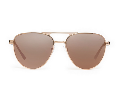 Skeleton Optics Dara Aviator Rose Gold