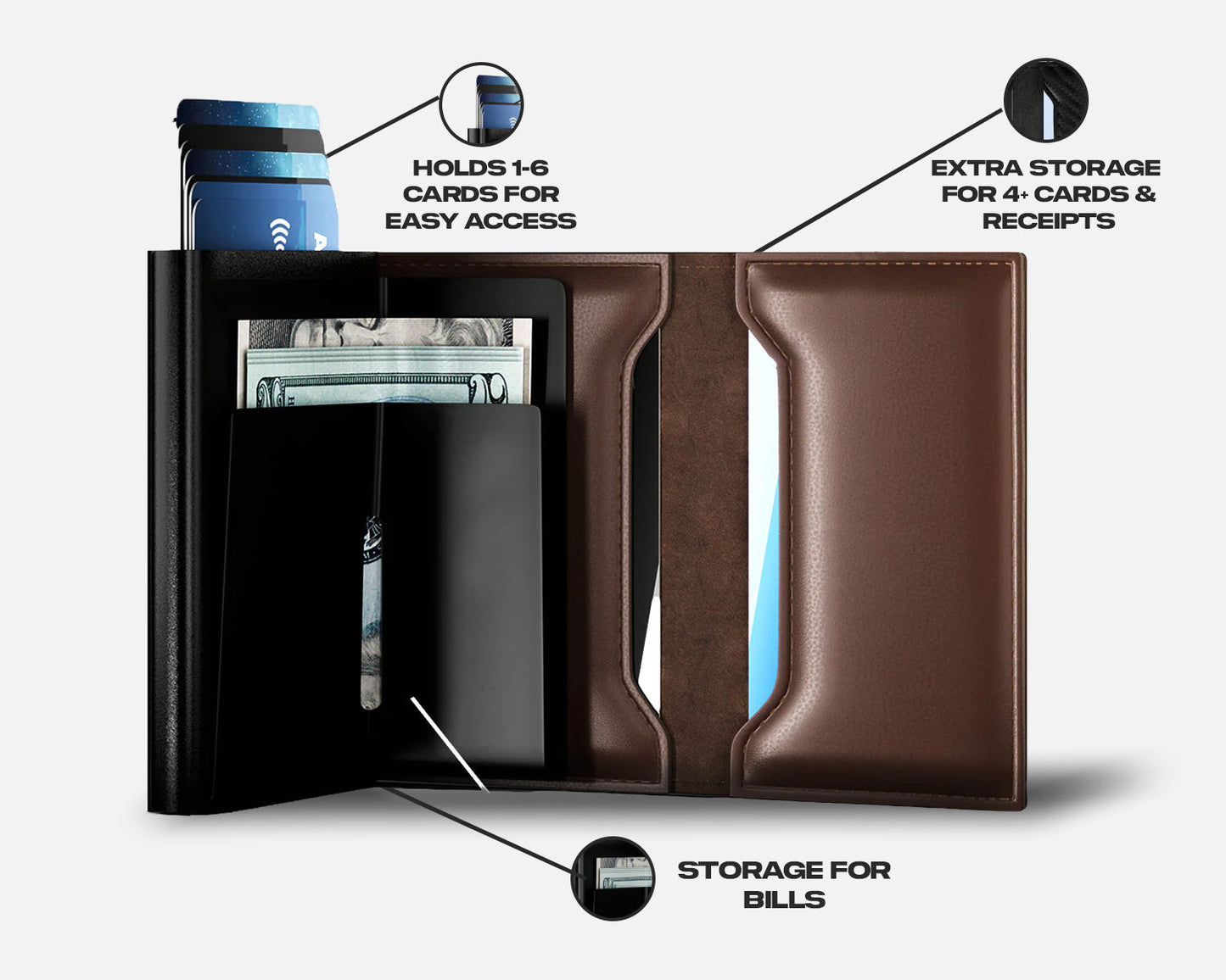 TITAN X Airtag Trifold Edition
