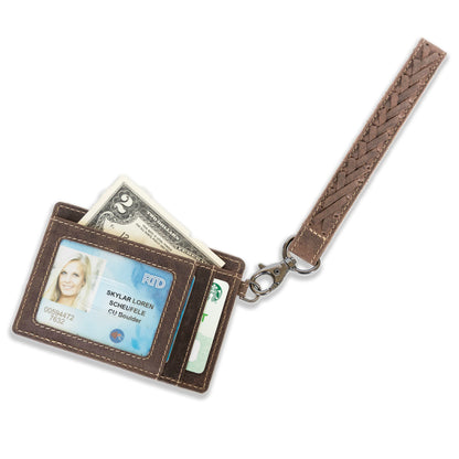 UC Leather Company Wristlet Wallet