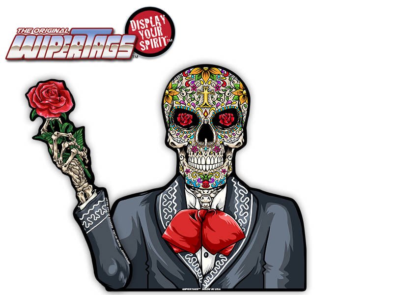 Day of the Dead Skeleton WiperTags - Angler's Pro Tackle & Outdoors