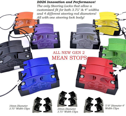 DD26 Fishing Hydraulic Steering Locks DD26 Fishing Gen 2 Mean Stops - Angler's Pro Tackle & Outdoors