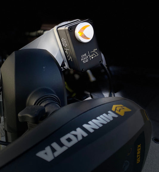 DD26 Fishing Live Foot™ - Patented Motor Control System for Sonar Transducers by Blitz Lures - Angler's Pro Tackle & Outdoors