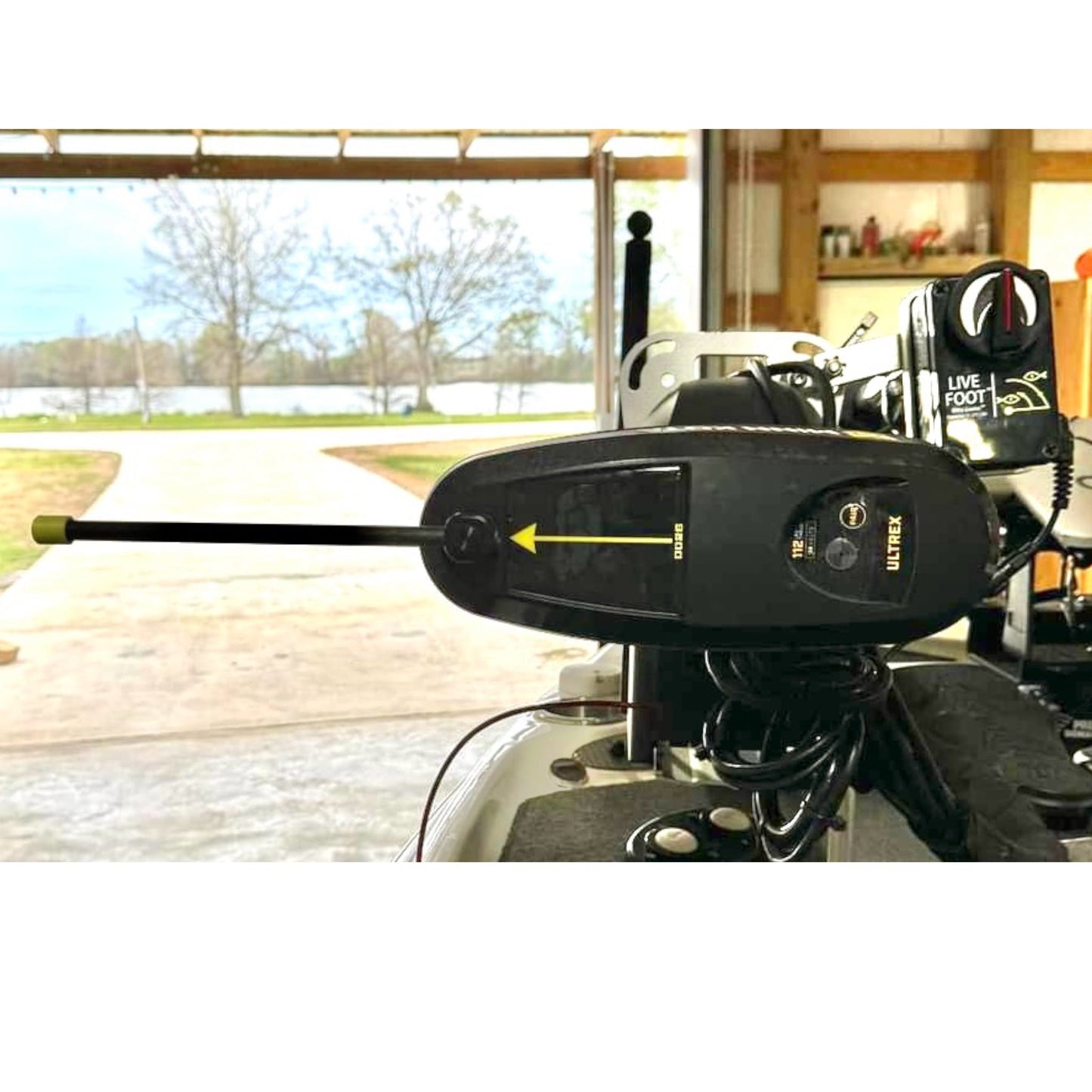 DD26 Fishing Live Pointer Trolling Motor Head Forward Facing Sonar Directional Arm Kit - Angler's Pro Tackle & Outdoors