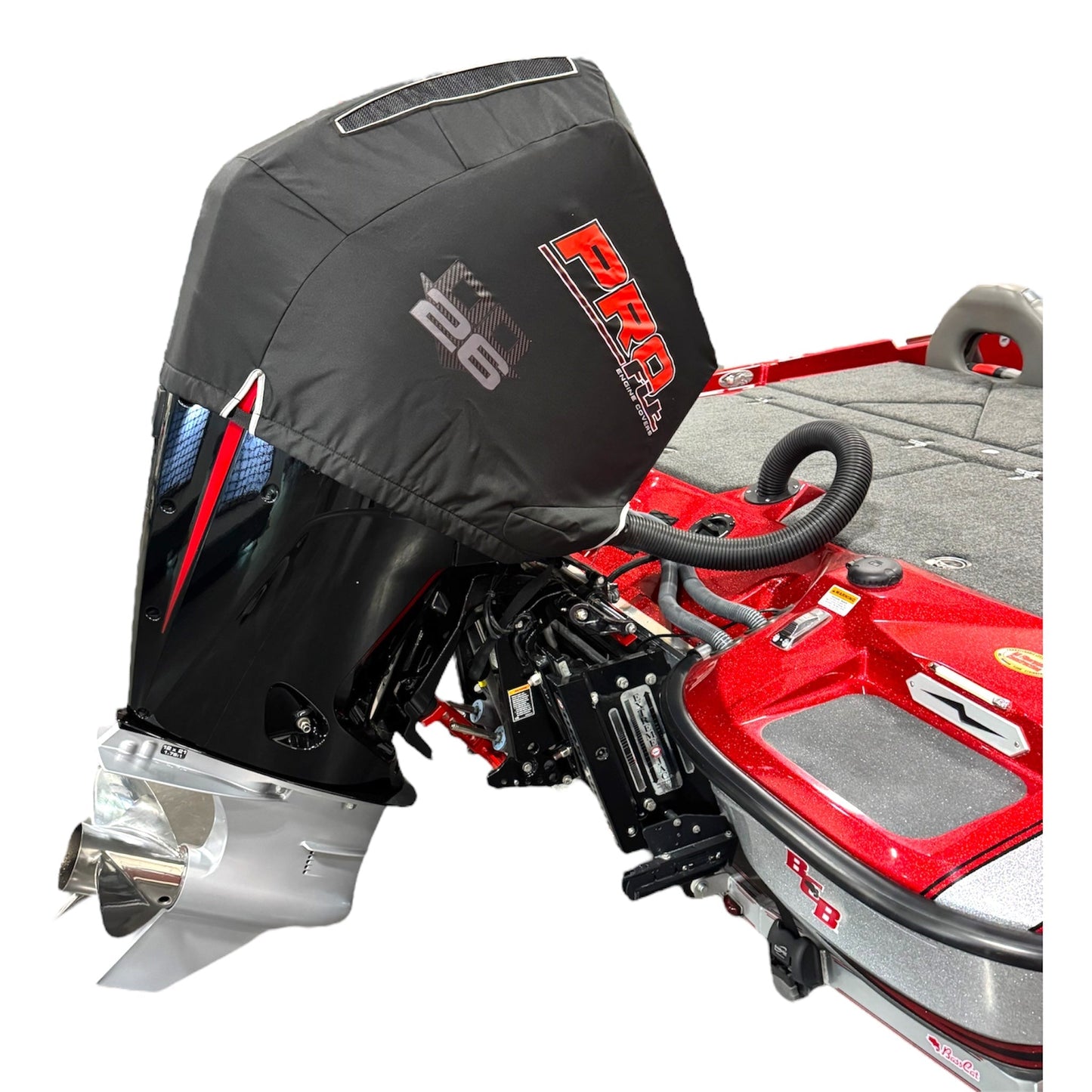 DD26 Fishing PRO Fit Engine Cover by DD26 Fishing fits the Mercury 4 - Stroke Pro XS 200 - 300, V8 Engines - Angler's Pro Tackle & Outdoors