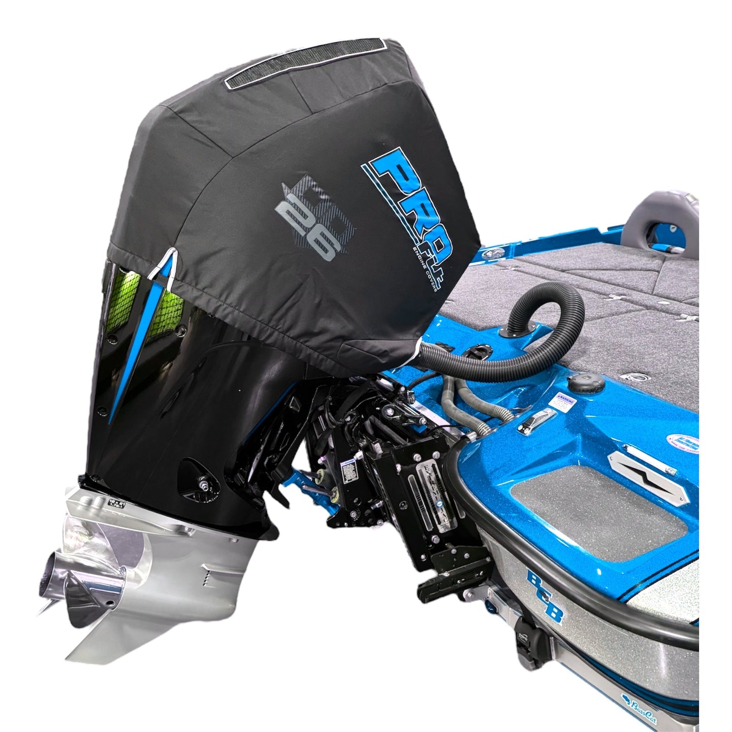 DD26 Fishing PRO Fit Engine Cover by DD26 Fishing fits the Mercury 4 - Stroke Pro XS 200 - 300, V8 Engines - Angler's Pro Tackle & Outdoors