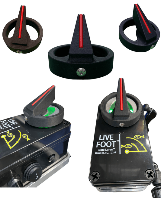 DD26 Fishing Raised Directional Indicator for the Blitz Lures Live Foot - Angler's Pro Tackle & Outdoors