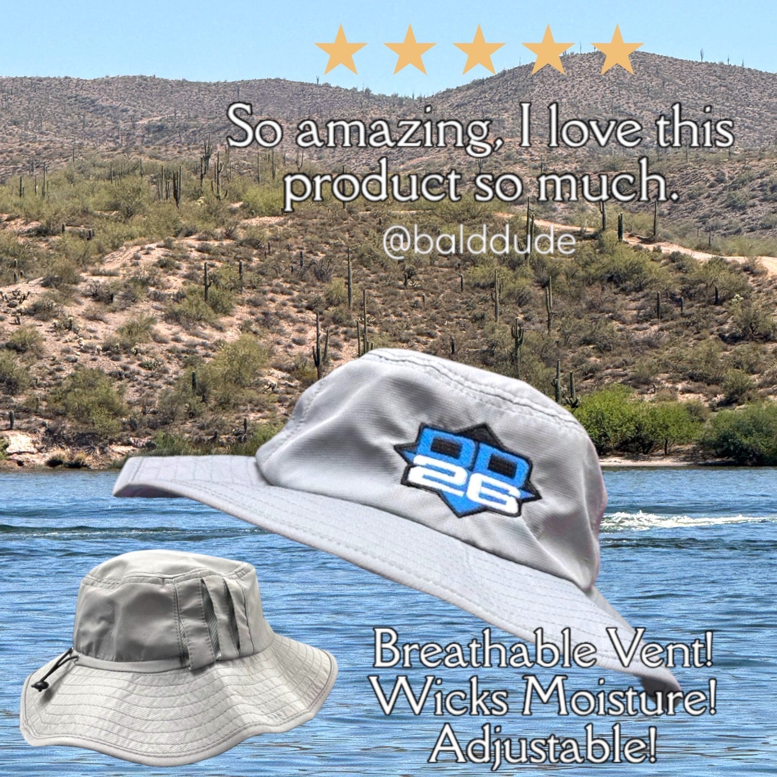 DD26 Fishing Vented Boonie Bucket Hat - Angler's Pro Tackle & Outdoors