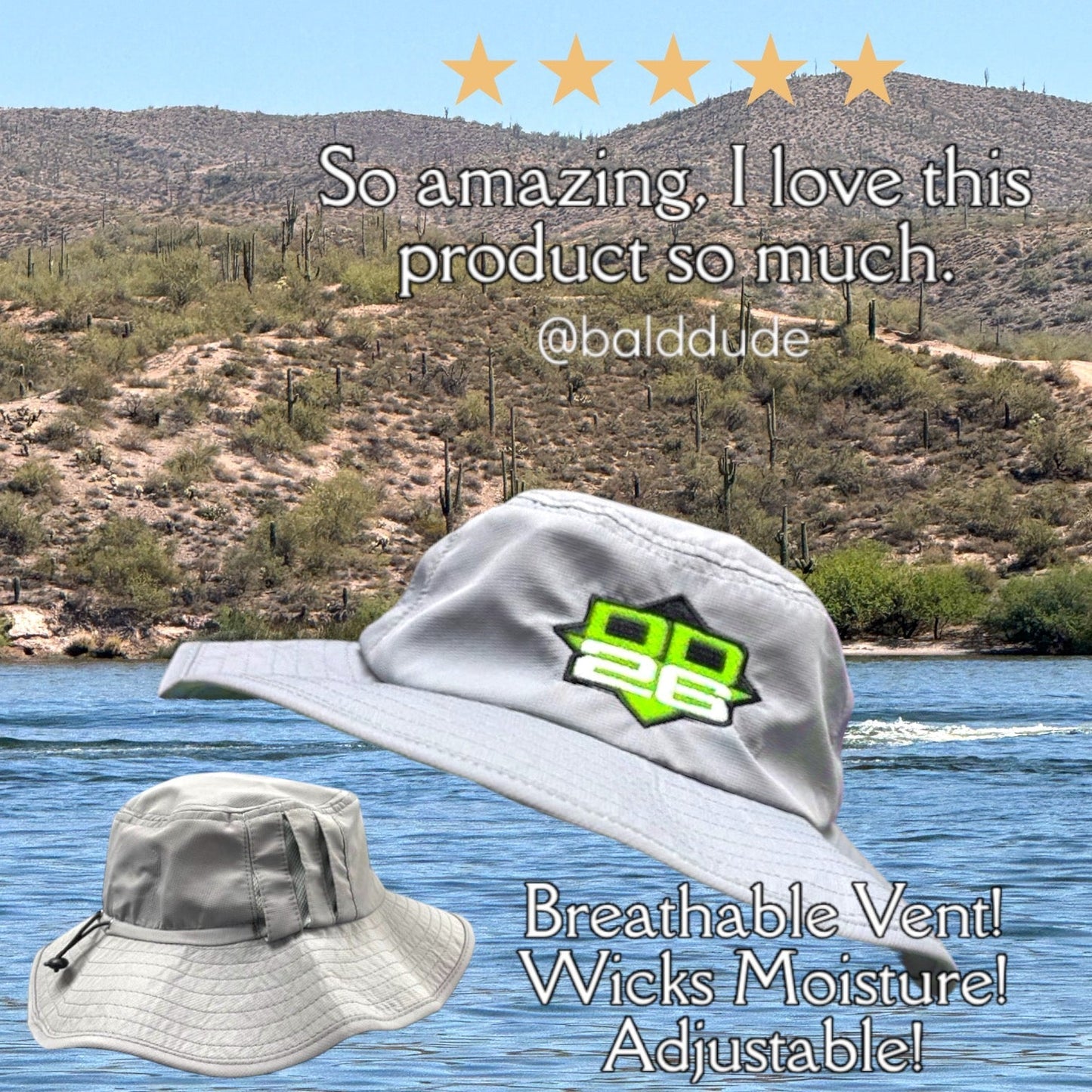 DD26 Fishing Vented Boonie Bucket Hat - Angler's Pro Tackle & Outdoors