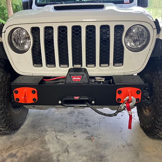 Boonedox Dirty Winch Bumper for Jeep and Gladiator JK/JL/JT