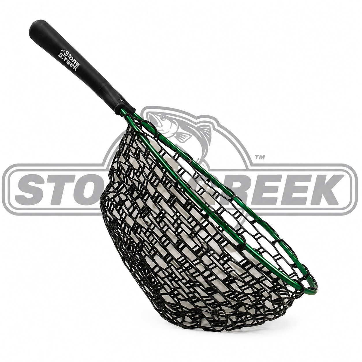Stone Creek Aluminum Landing Net - Green