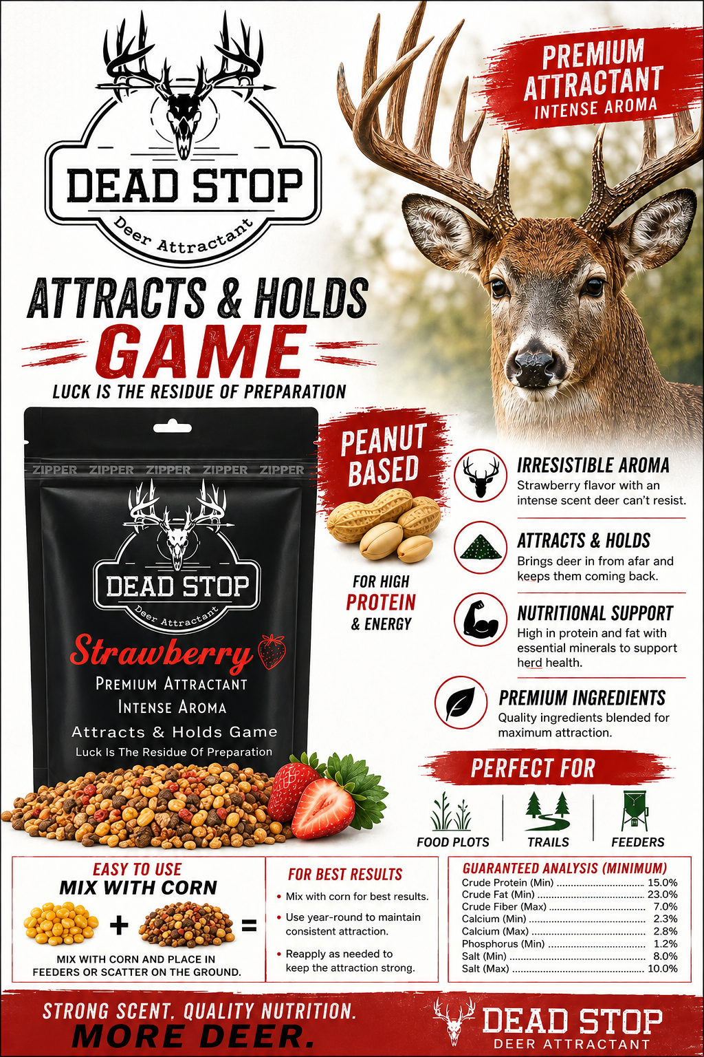Dead Stop Deer Attractant – Apple Premium Attractant