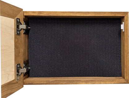 Bellewood Designs - We Decided On Forever Decorative Wall-Mounted Secure Gun Cabinet