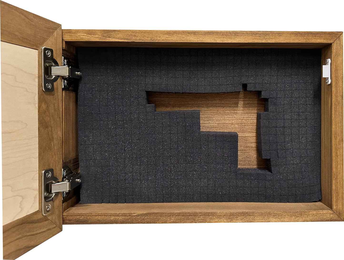 Bellewood Designs - We Decided On Forever Decorative Wall-Mounted Secure Gun Cabinet