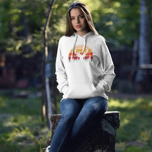 Outdoorzees Deer Color Women Hoodie
