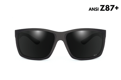 Detour Sunglasses Breach - Matte Black - Jet Black Polarized ANSI Z87+ - Angler's Pro Tackle & Outdoors