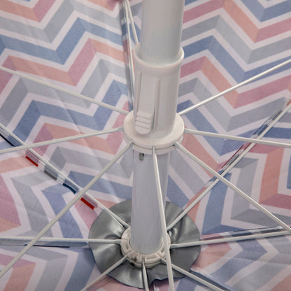 Picnic Time 5.5 Ft. Portable Beach Umbrella