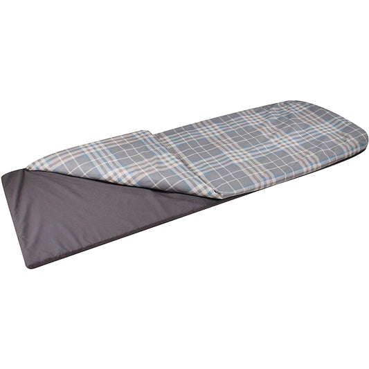 Disc - O - Bed Duvalay Child Memory Foam Sleep Pad/Duvet, Ocean Plaid - Angler's Pro Tackle & Outdoors