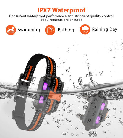 Pawious - Dog Training E-Collar T503 - Rechargeable, Waterproof IPX7, 1500 ft (500 Yards) Range