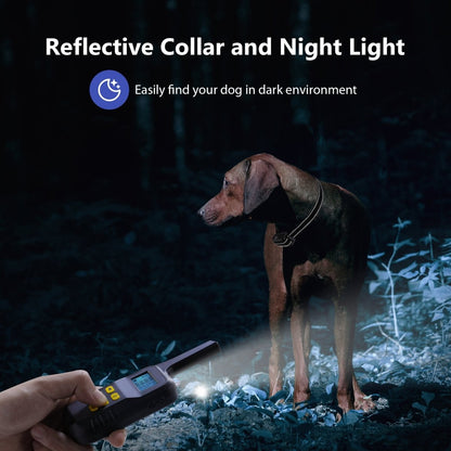 Pawious - Dog Training E-Collar T720 for Hunting - 3300ft Range, IPX68 Waterproof, LED Mode, 2 Dog Set