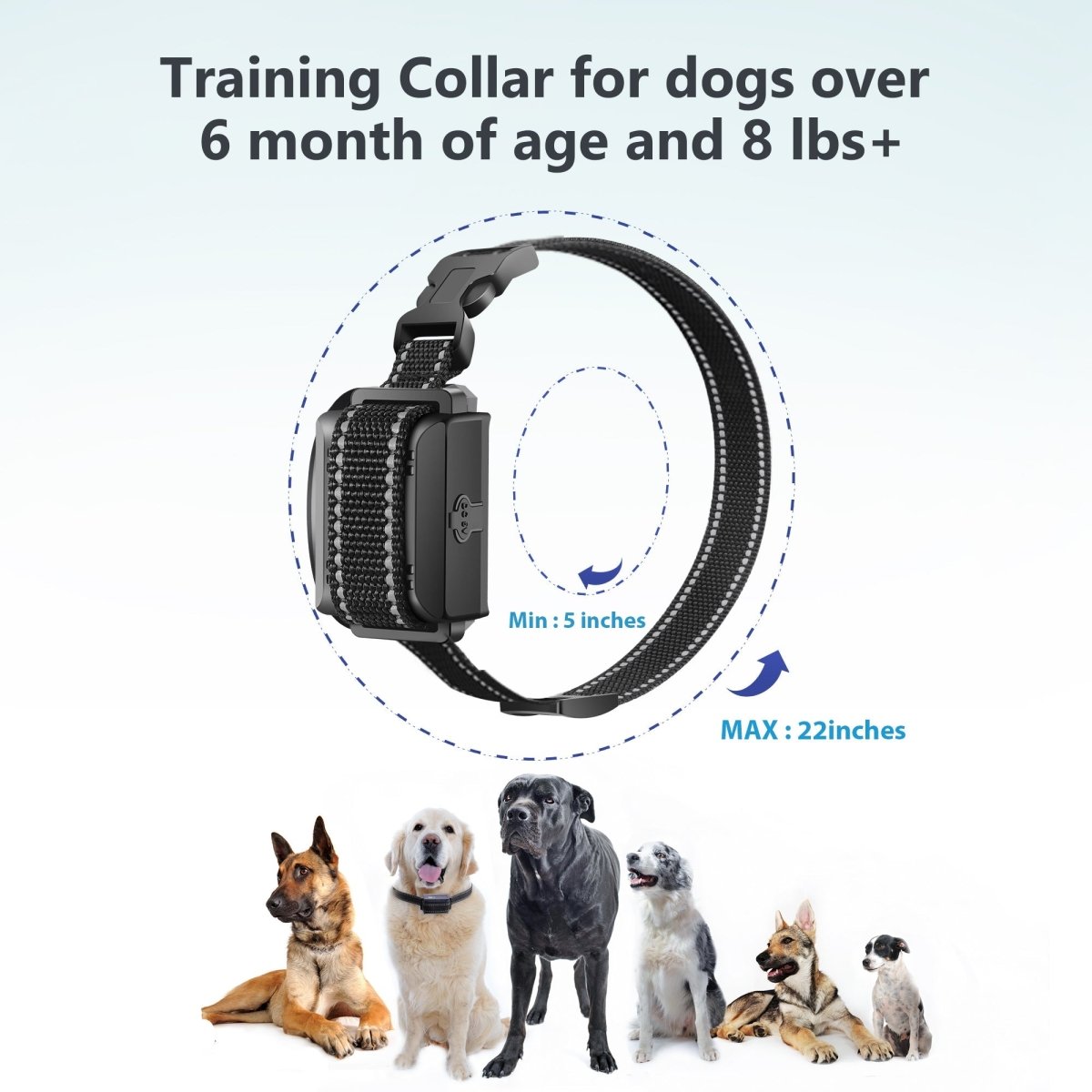 Pawious - Dog Training E-Collar T720 for Hunting - 3300ft Range, IPX68 Waterproof, LED Mode, 2 Dog Set