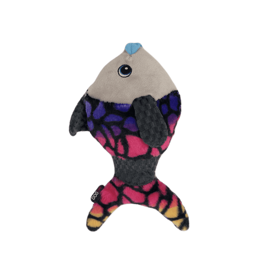 Dogline 12" Fish with Moving Fins Animal Toy - Angler's Pro Tackle & Outdoors