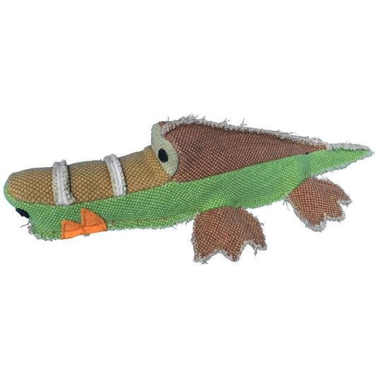Dogline 12" Nature Alligator Animal Squeaky Toy - Angler's Pro Tackle & Outdoors