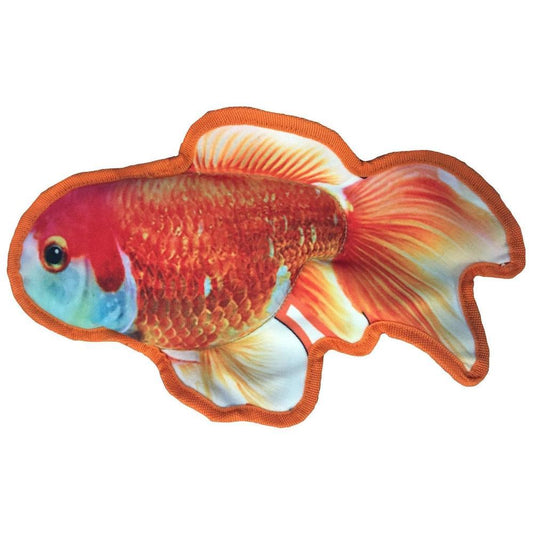 Dogline 12" Tropical Goldfish Dog Fish Toy - Angler's Pro Tackle & Outdoors