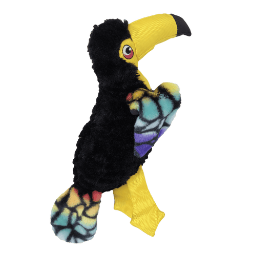Dogline 14" Toucan with Moving Wings Animal Toy - Angler's Pro Tackle & Outdoors