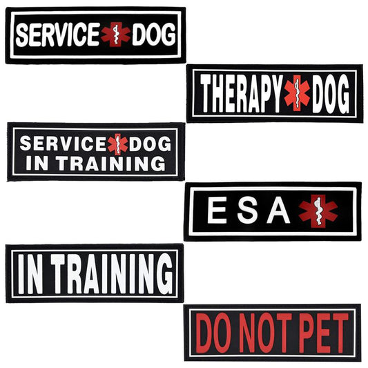 Dogline 3D Rubber Removable Patches for Dog Harness and Vest - Angler's Pro Tackle & Outdoors