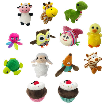 Dogline 6" Mini Animal Dog Toy Collection - Angler's Pro Tackle & Outdoors