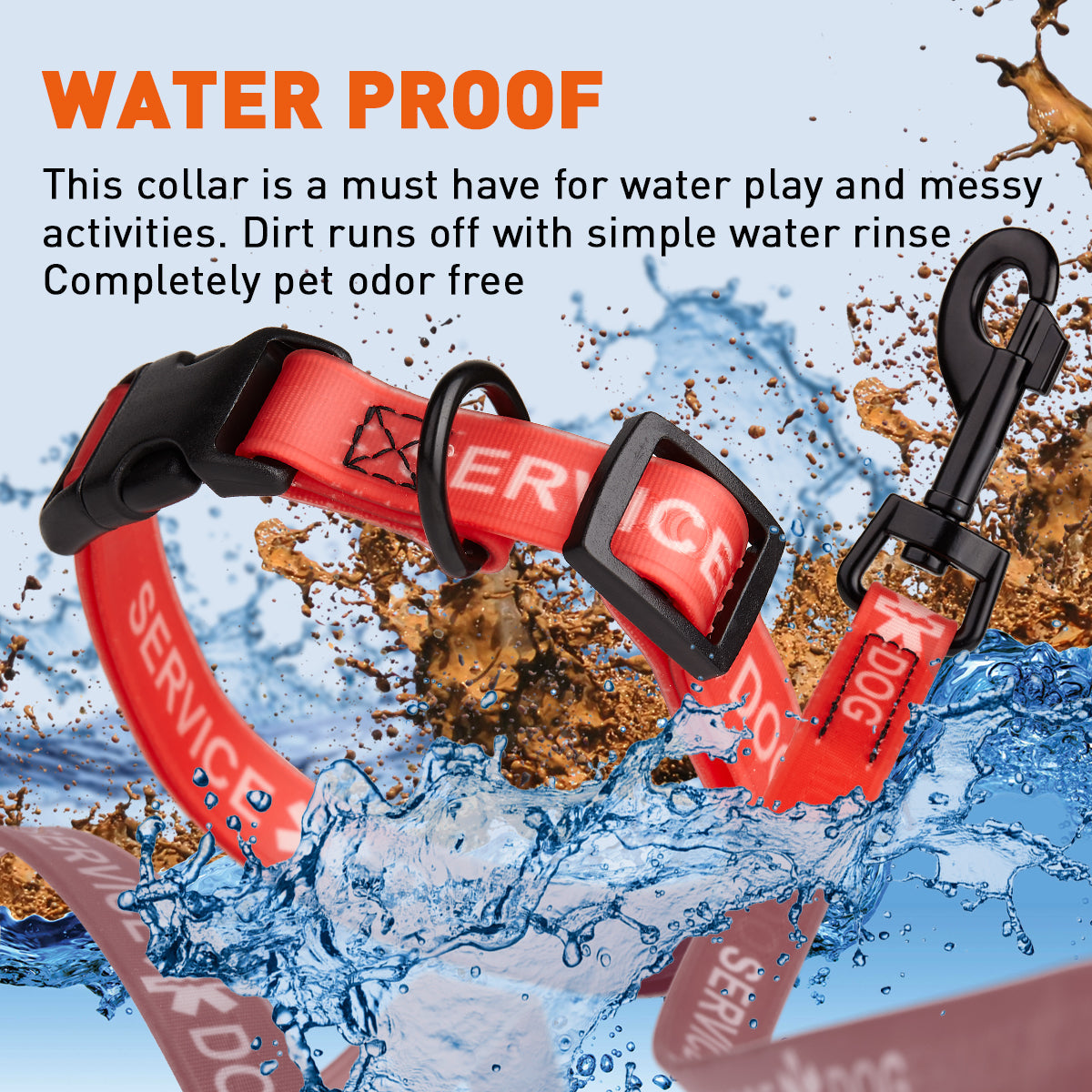 Dogline Biothane Service Dog Collar Or Leash - Angler's Pro Tackle & Outdoors