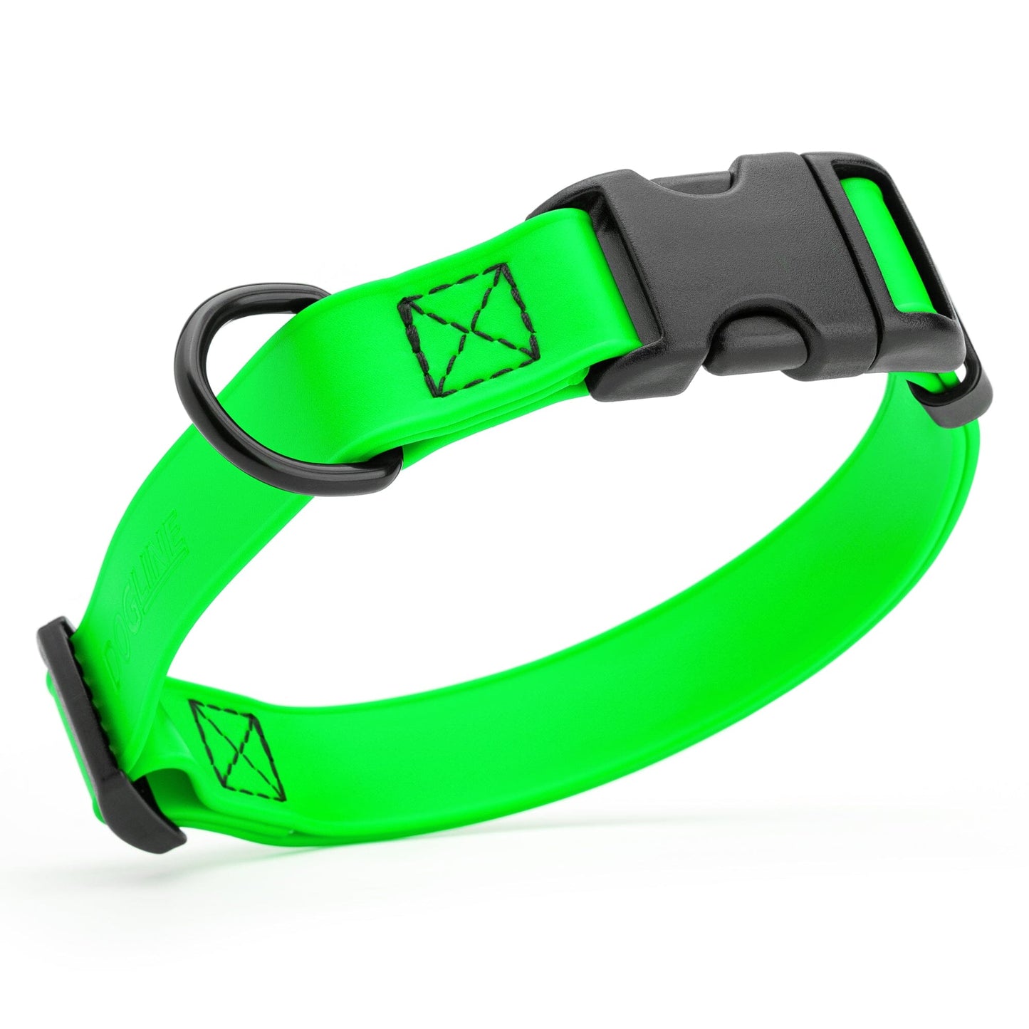 Dogline Biothane Waterproof Dog Collar with Quick Release Buckle - Angler's Pro Tackle & Outdoors