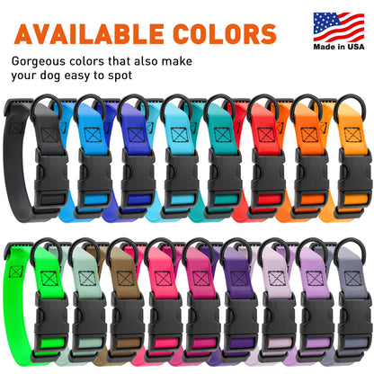 Dogline Biothane Waterproof Dog Collar with Quick Release Buckle - Angler's Pro Tackle & Outdoors
