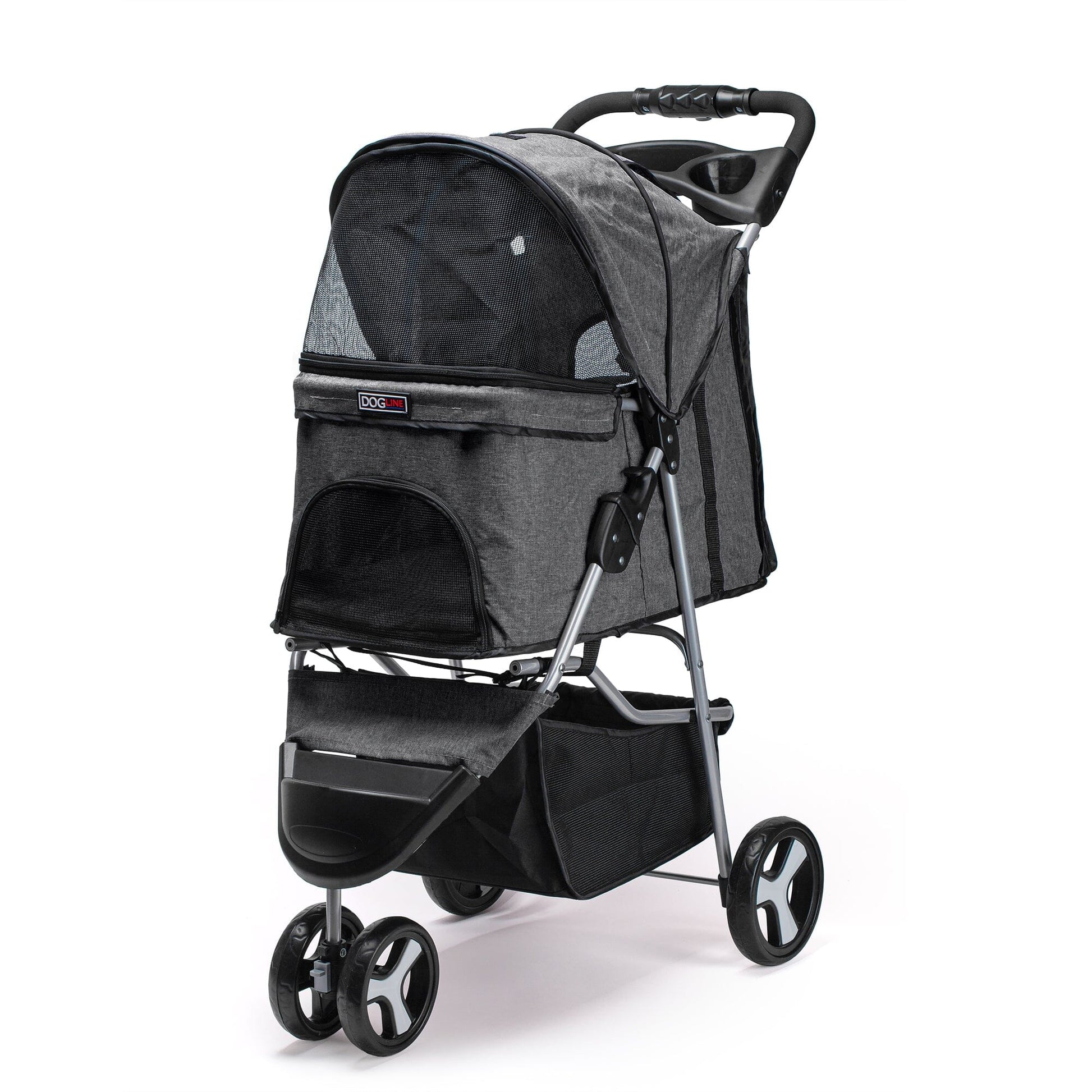 Dogline Casual Pet Stroller with a Removable Cup Holder - Angler's Pro Tackle & Outdoors