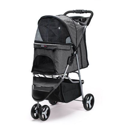 Dogline Casual Pet Stroller with a Removable Cup Holder - Angler's Pro Tackle & Outdoors