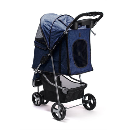 Dogline Casual Pet Stroller with a Removable Cup Holder - Angler's Pro Tackle & Outdoors