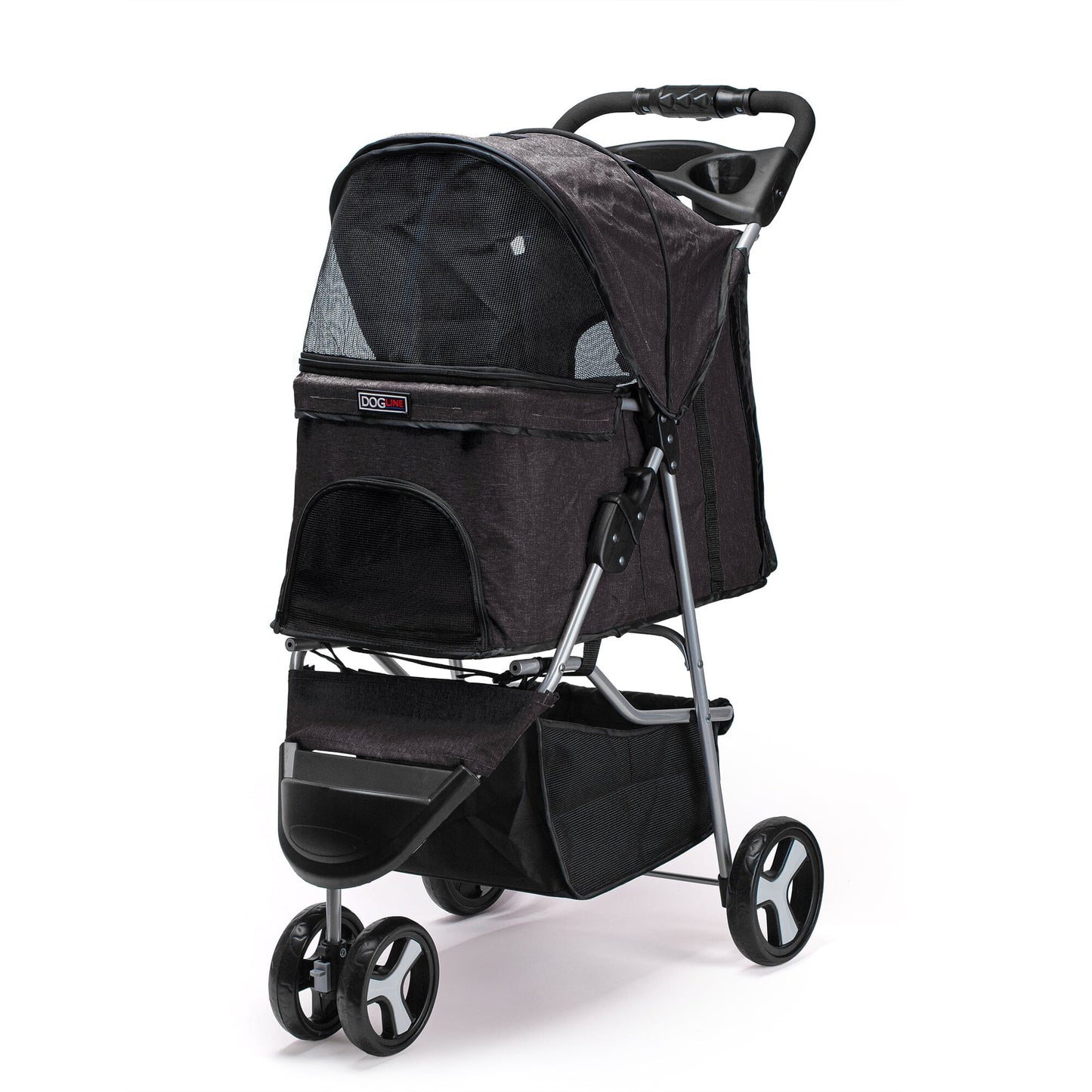 Dogline Casual Pet Stroller with a Removable Cup Holder - Angler's Pro Tackle & Outdoors