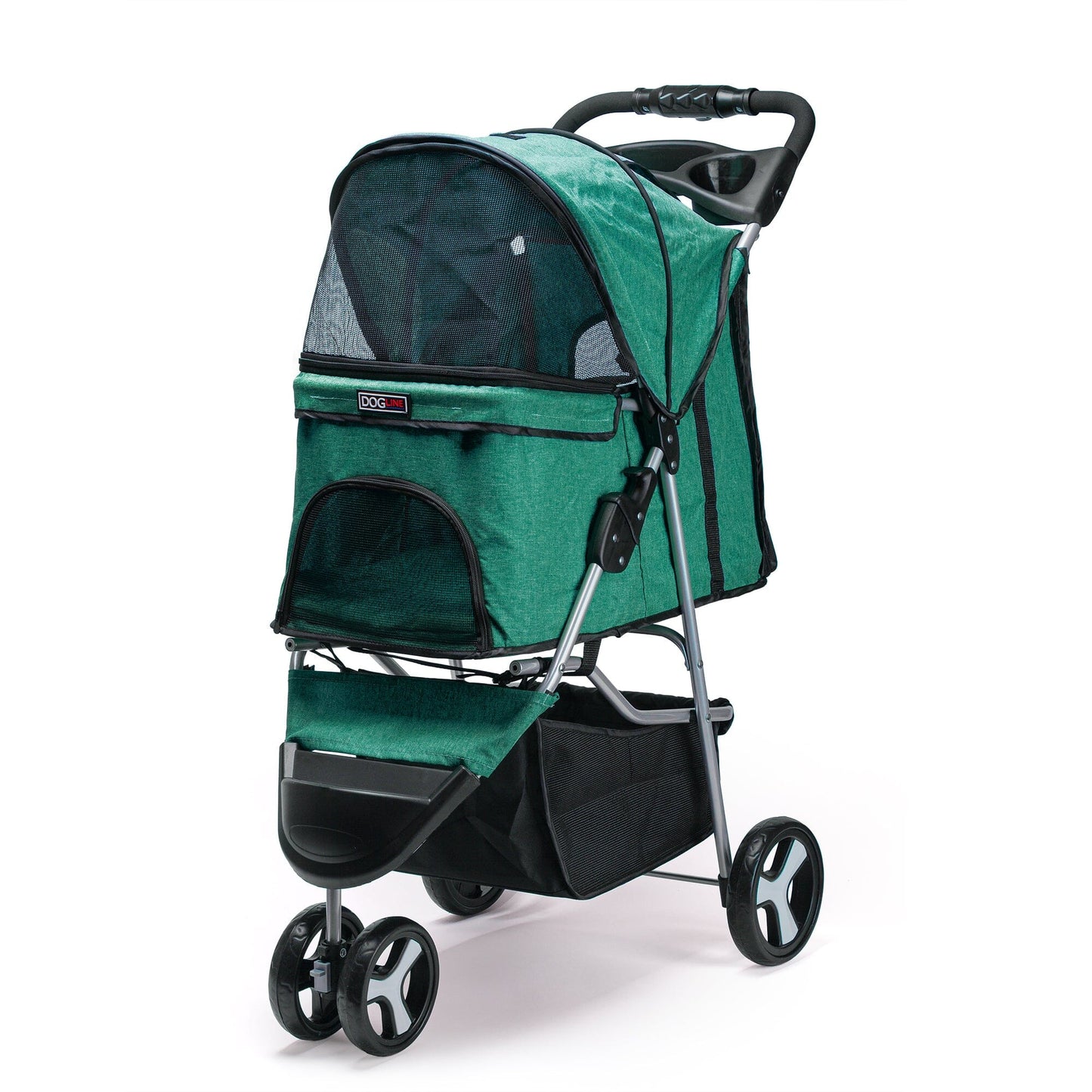 Dogline Casual Pet Stroller with a Removable Cup Holder - Angler's Pro Tackle & Outdoors