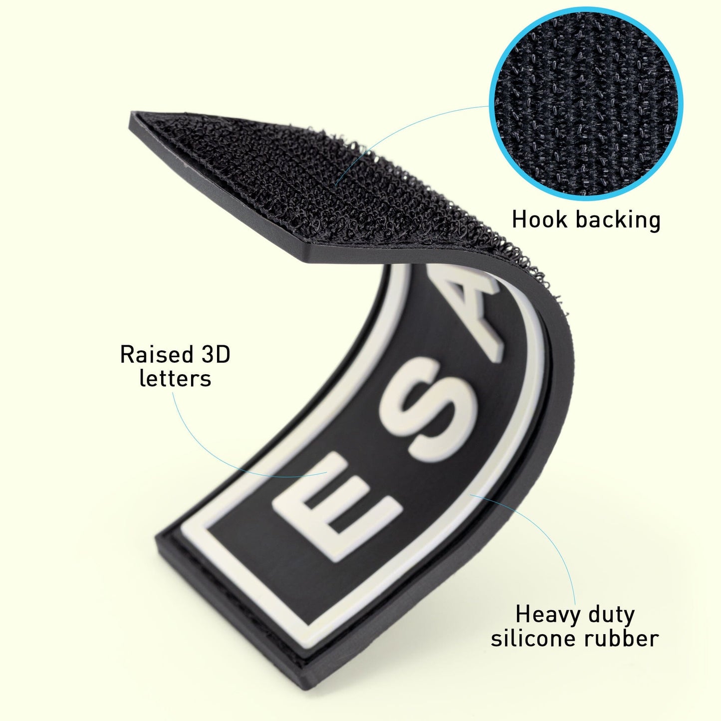 Dogline ESA Dog 3D Rubber Patches - Angler's Pro Tackle & Outdoors
