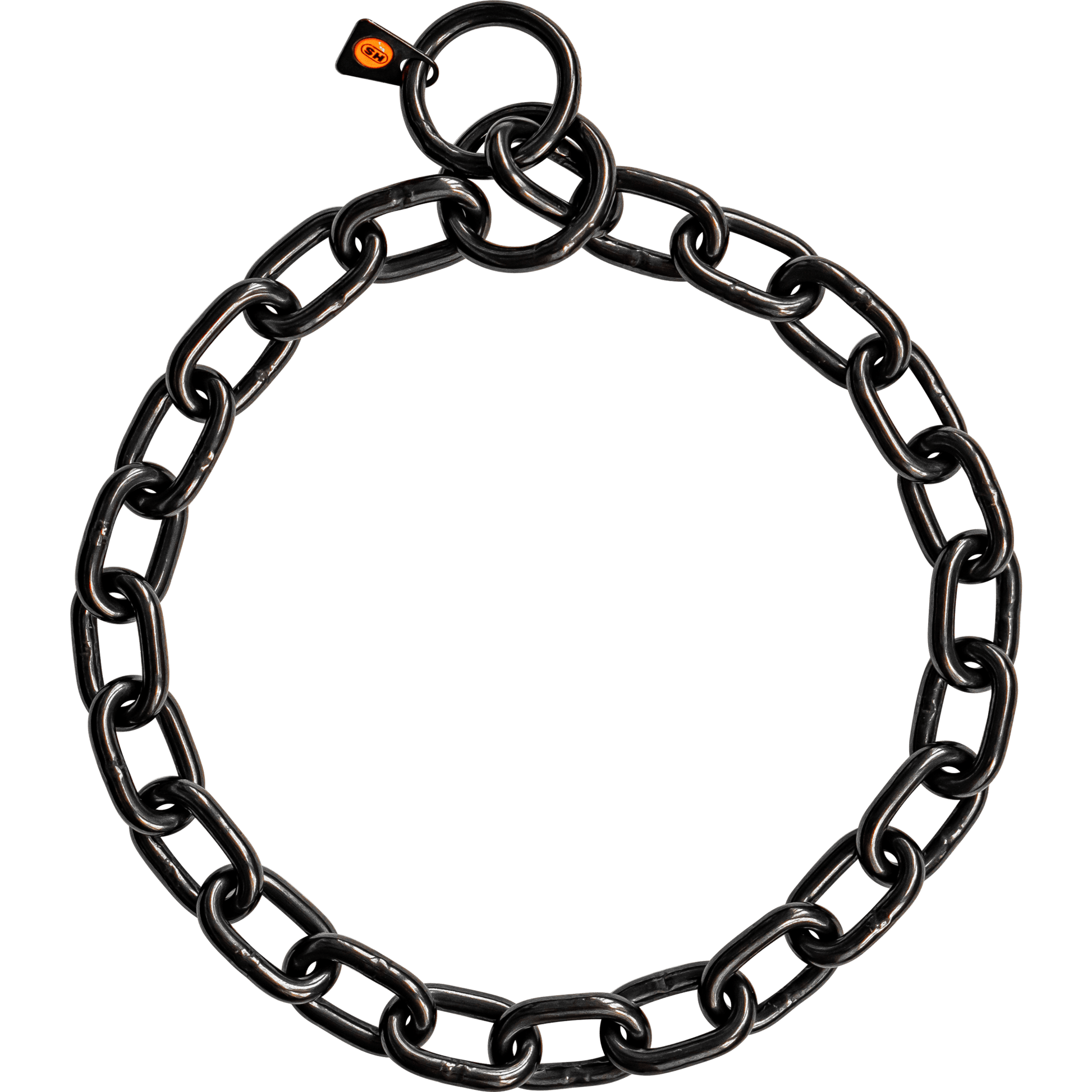 Dogline Herm Sprenger - Extra Strong Collar - Medium Links - Black Stainless Steel, 5mm - Angler's Pro Tackle & Outdoors