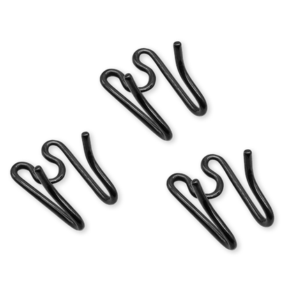 Dogline Herm Sprenger - ULTRA - PLUS Training Collar Middle Links for Lengthening (3 - Pack) - Black Stainless Steel - Angler's Pro Tackle & Outdoors