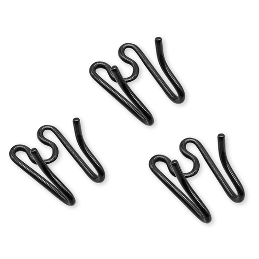 Dogline Herm Sprenger - ULTRA - PLUS Training Collar Middle Links for Lengthening (3 - Pack) - Black Stainless Steel - Angler's Pro Tackle & Outdoors