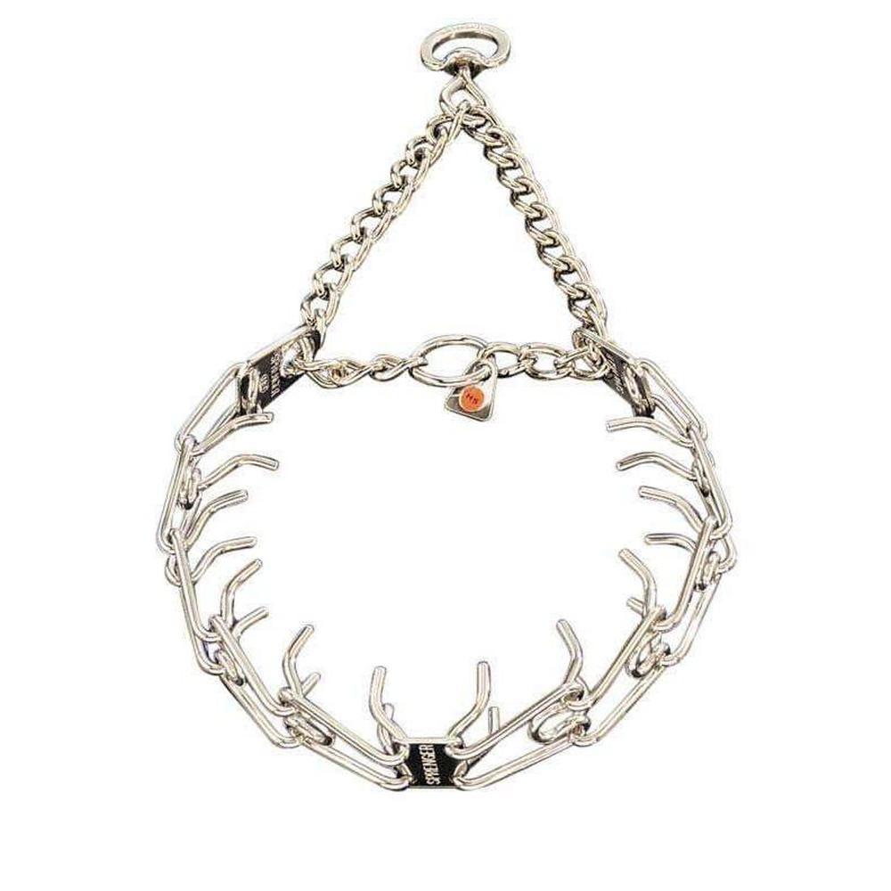 Dogline Herm Sprenger - ULTRA - PLUS Training Collar with Center - Plate and Assembly Chain - Stainless Steel - Angler's Pro Tackle & Outdoors