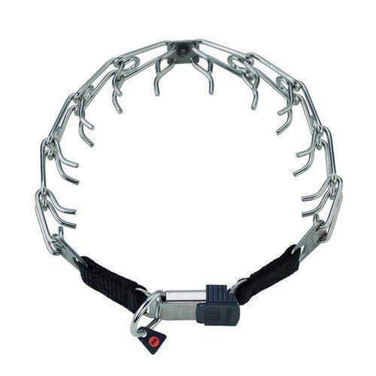 Dogline Herm Sprenger - ULTRA - PLUS Training Collar with Center - Plate and ClicLock - Stainless Steel - Angler's Pro Tackle & Outdoors