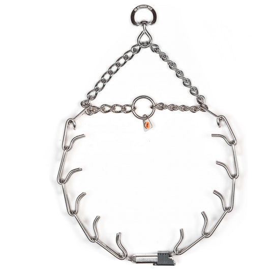 Dogline Herm Sprenger - ULTRA - PLUS Training Collar with ClicLock and Assembly Chain - Stainless Steel - Angler's Pro Tackle & Outdoors