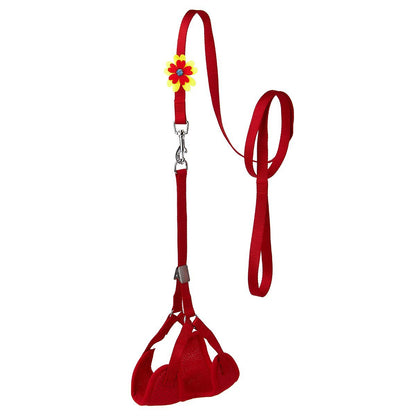 Dogline Mesh Step - In Nylon Harness + Optional Flower Leash - Angler's Pro Tackle & Outdoors